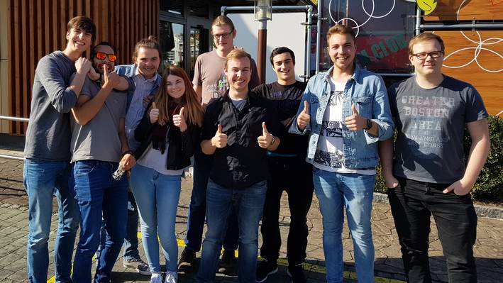 Firmenbesuch Vario Print Firmenbesuch und gemeinsames Mittagessen bei der Firma Vario Print