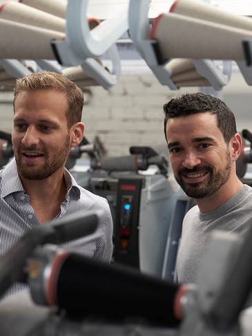 Dario Pirovino und Dario Grünenfelder Dario Pirovino und Dario Grünenfelder