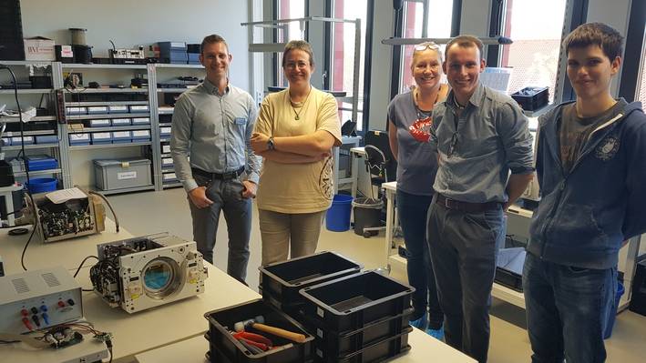 Firmenbesuch Scanlab Firmenbesuch bei der Firma Scanlab, welche Positionierungsspiegel für Laserscanner herstellt.