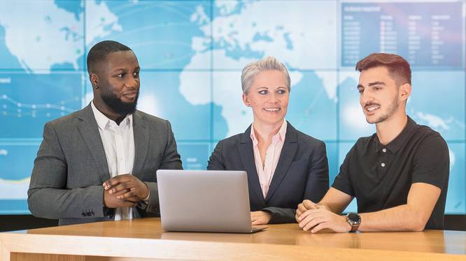 Bachelorstudienrichtung Digital Supply Chain Management Digital Supply Chain Management Studierende im Austausch