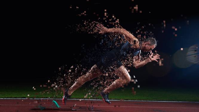 Sportmanagement Inside Sprinter beim Start
