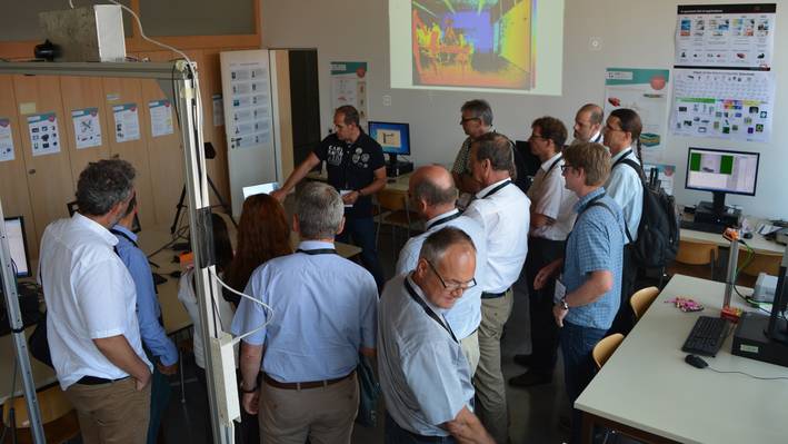 Demonstration 3D-Sensortechnologien
