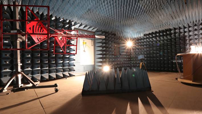 EMV Prüfzentrum Umgebung des EMV-Labors